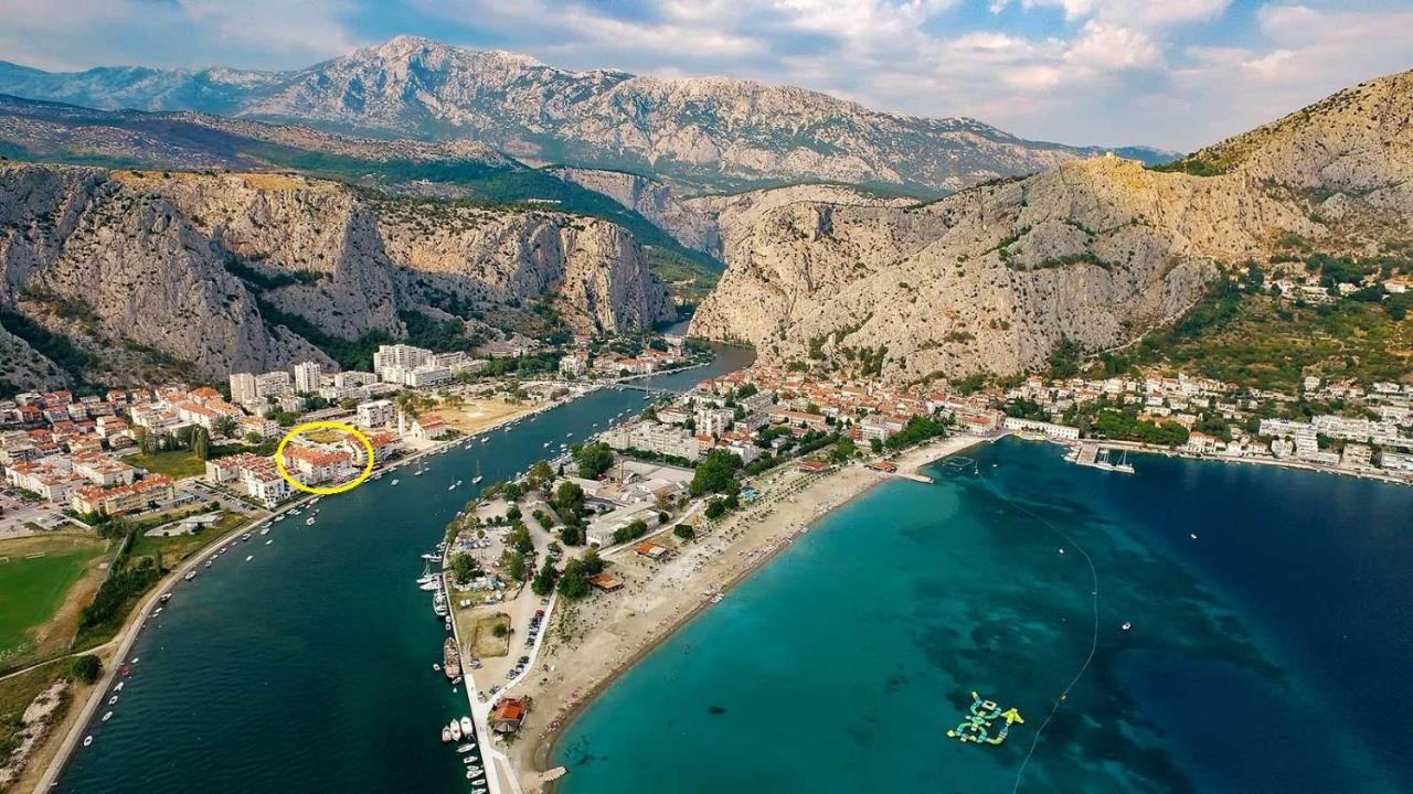 Modern New Flat Next To River Cetina Omiš Dış mekan fotoğraf